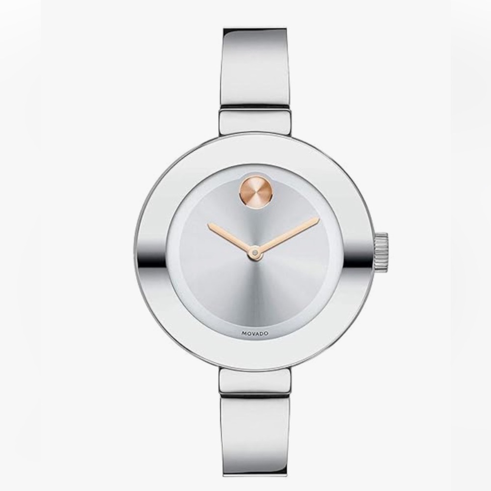 Movado Women's BOLD Bangles Stainless Steel Watch